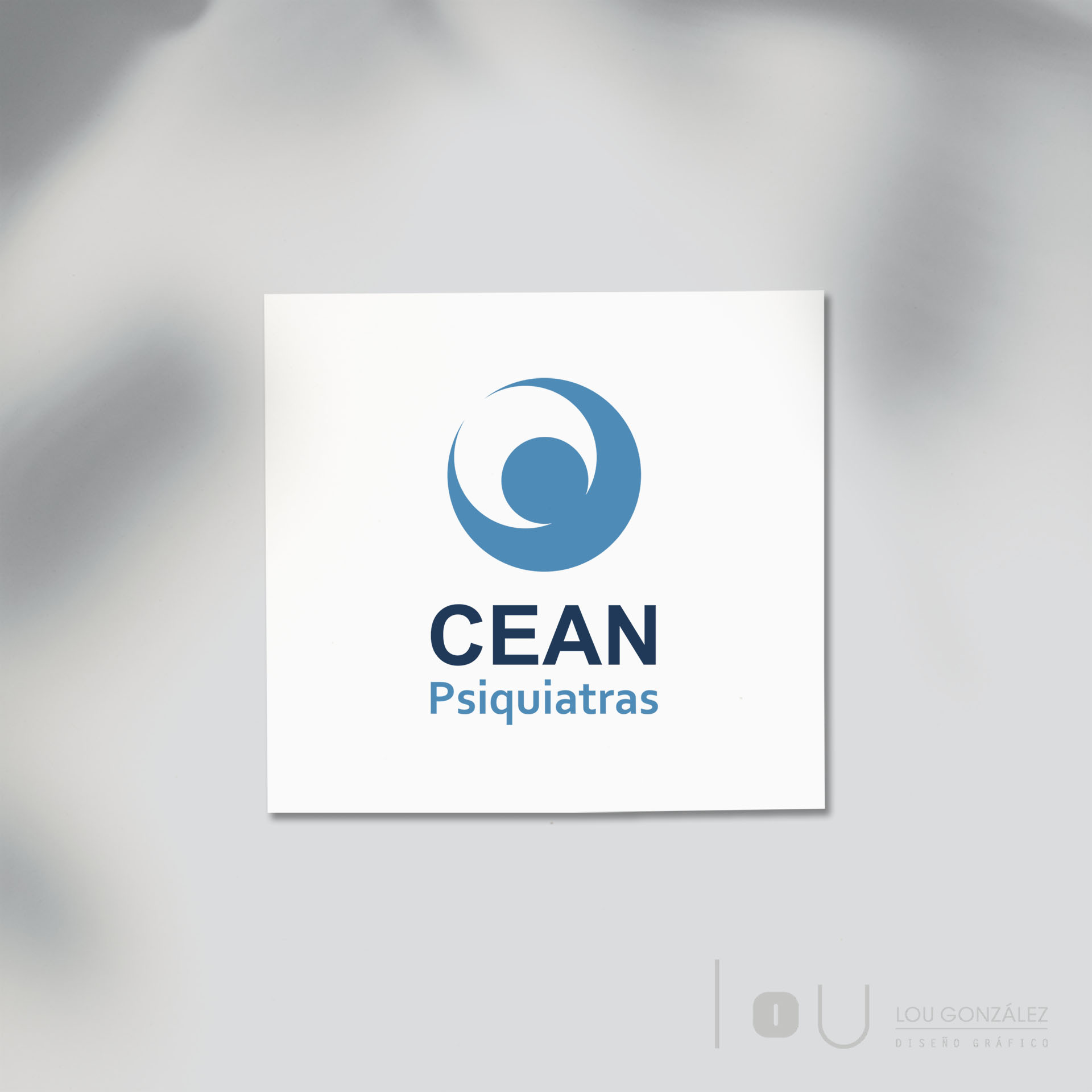 Logo e identidad corporativa Cean Psiquiatras